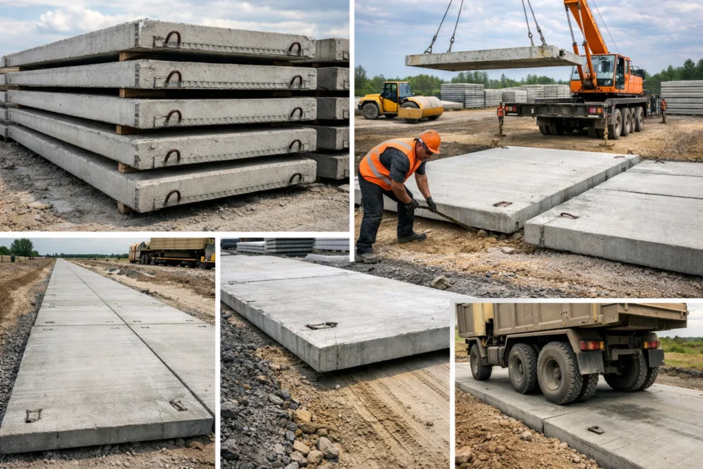 Дорожные плиты